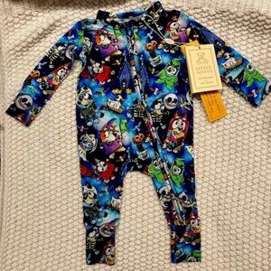 NWT Nightmare Before Christmas Bluey Little Snuggles - Halloween Bamboo Sleeper